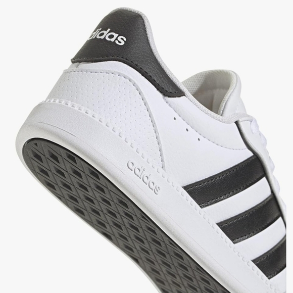 BNWT Adidas Women’s Breaknet Sleek Sneakers White Green Sz 8 Casual Tennis Y2K - Picture 5 of 11